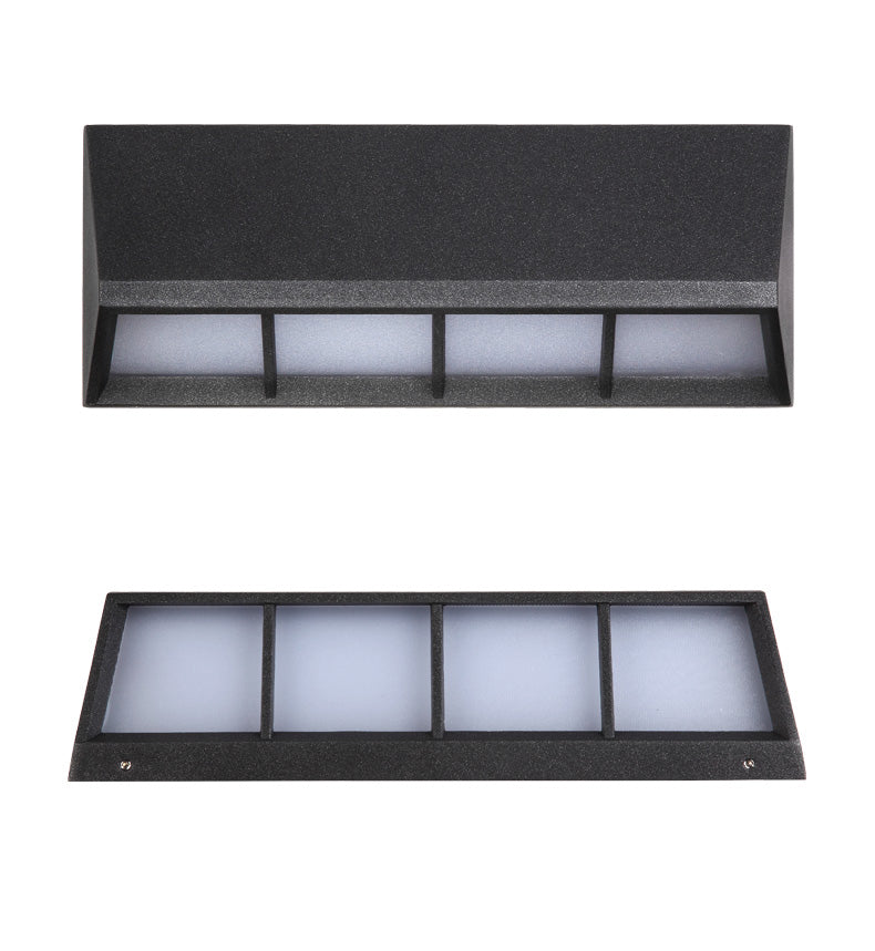 Aplique LED de exterior en aluminio resistente al agua y al óxido IP54 OWL40