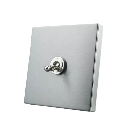 GG21 stainless steel sockets and toggle switches