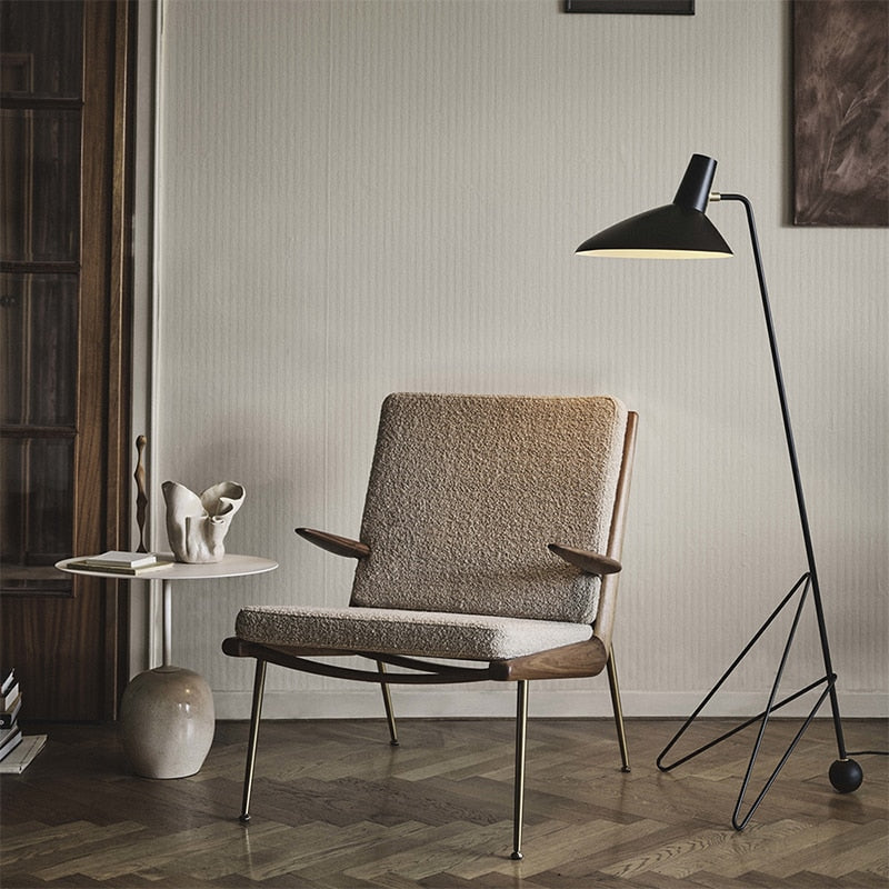 Lampadaire en métal design