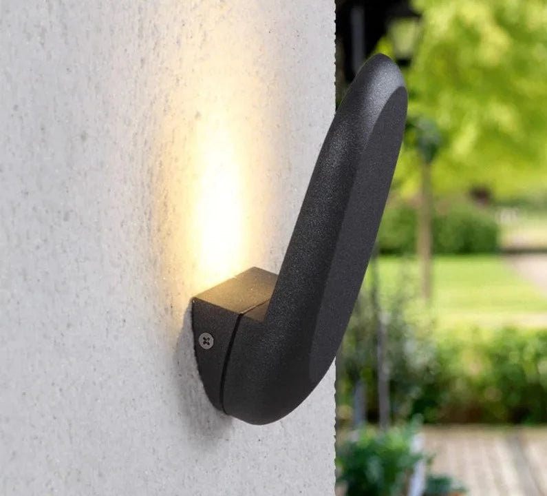 Applique murale LED d'extérieur en aluminium étanche IP54 et antirouille OWL34