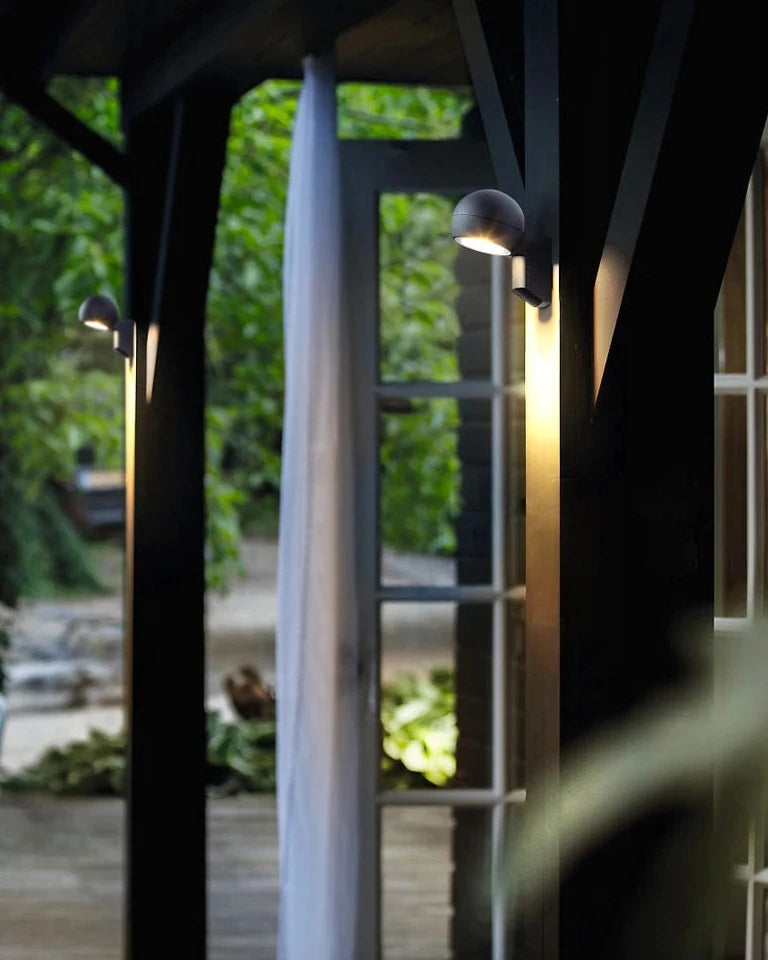 Aplique LED de exterior en aluminio resistente al agua y al óxido IP54 OWL15