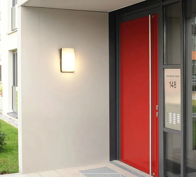 Applique murale LED d'extérieur en aluminium étanche IP54 et antirouille OWL27