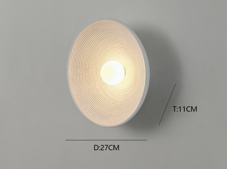 NOTO designer resin wall light