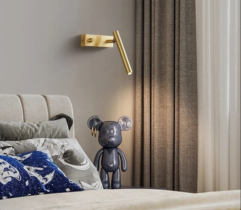 Applique murale rotative design LED en laiton VOHUN