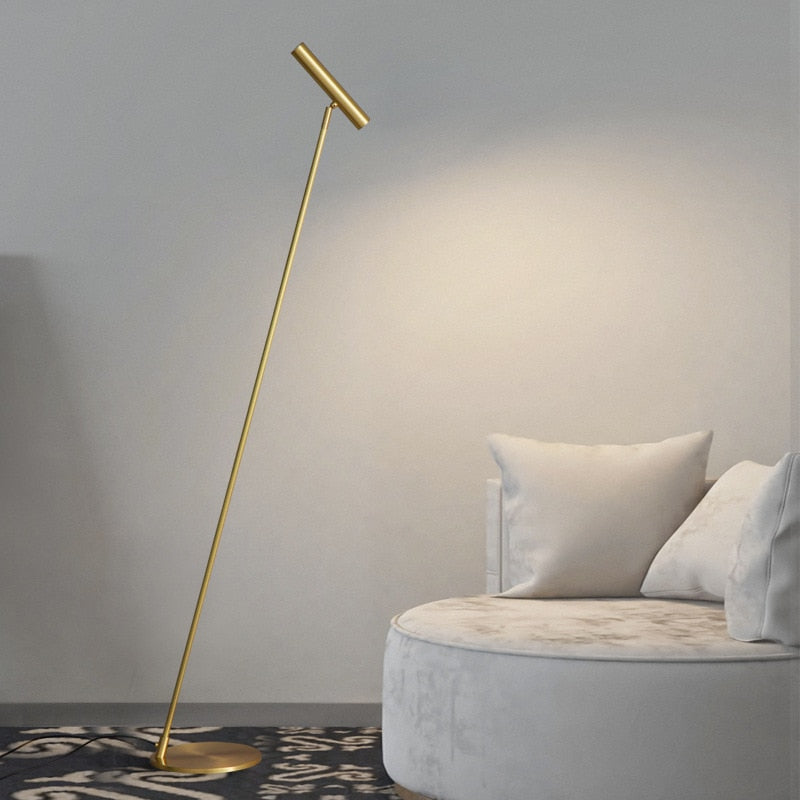 Lampadaire en métal design