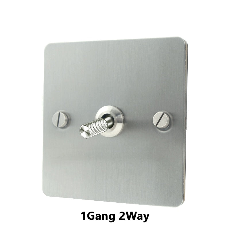 SFS10 stainless steel sockets and toggle switches