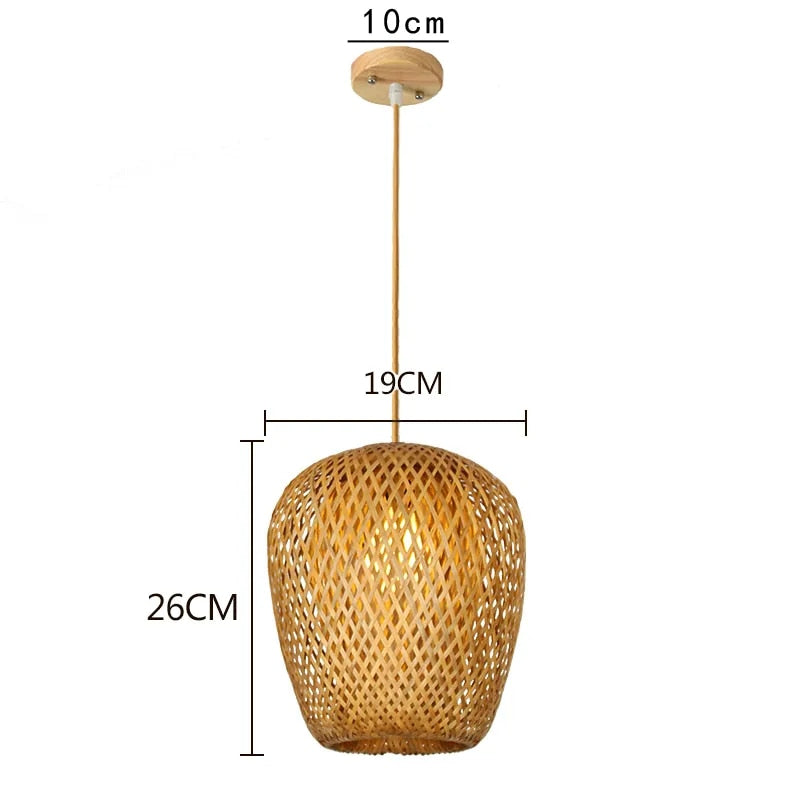 Suspension Wicker en Rotin naturel 3722