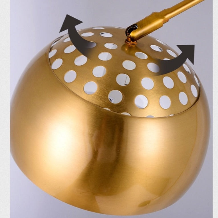 Lampadaire en métal design