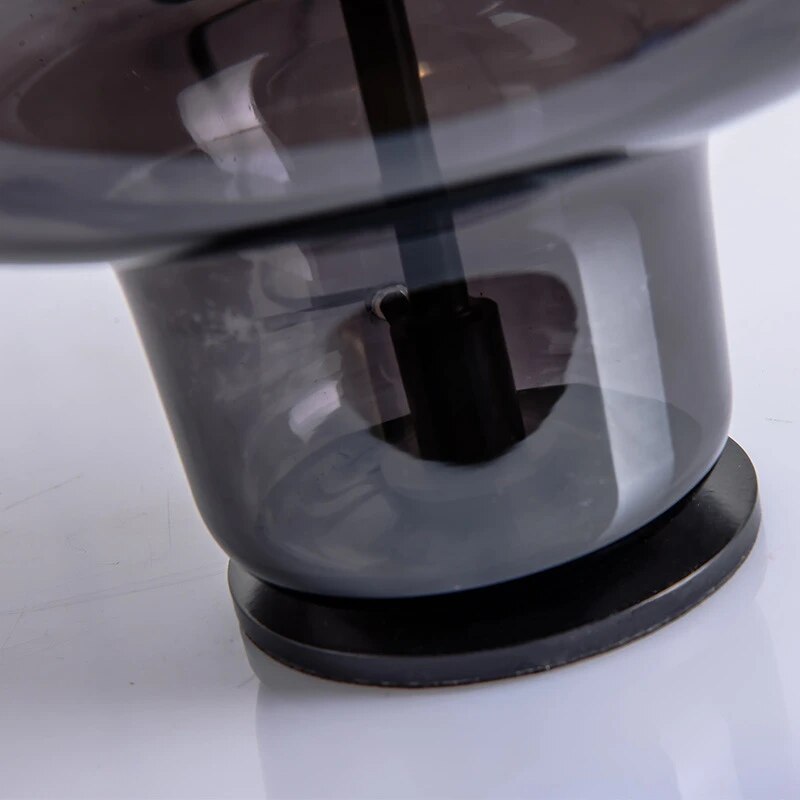 Lampe de table en verre et métal VEG