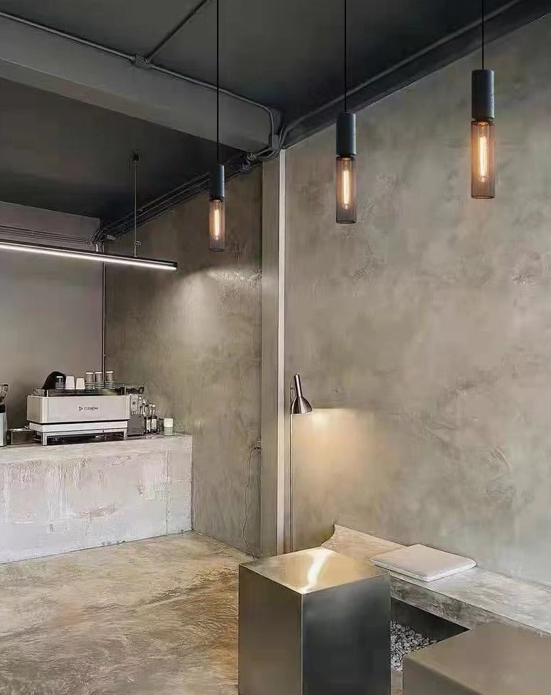 Industrial style metal pendant light 0991