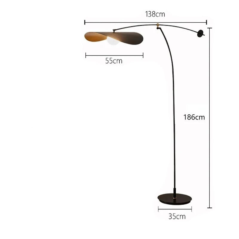 Lampadaire design en métal ajustable ESCA