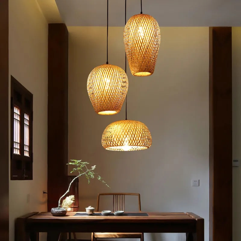 Suspension Wicker en Rotin naturel 3722