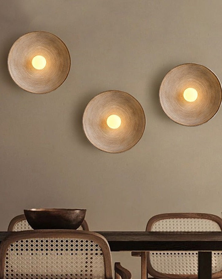 NOTO designer resin wall light
