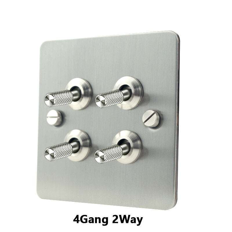 SFS10 stainless steel sockets and toggle switches
