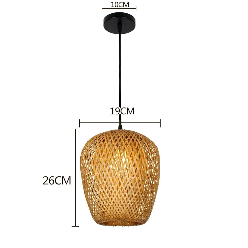 Suspension Wicker en Rotin naturel 3722