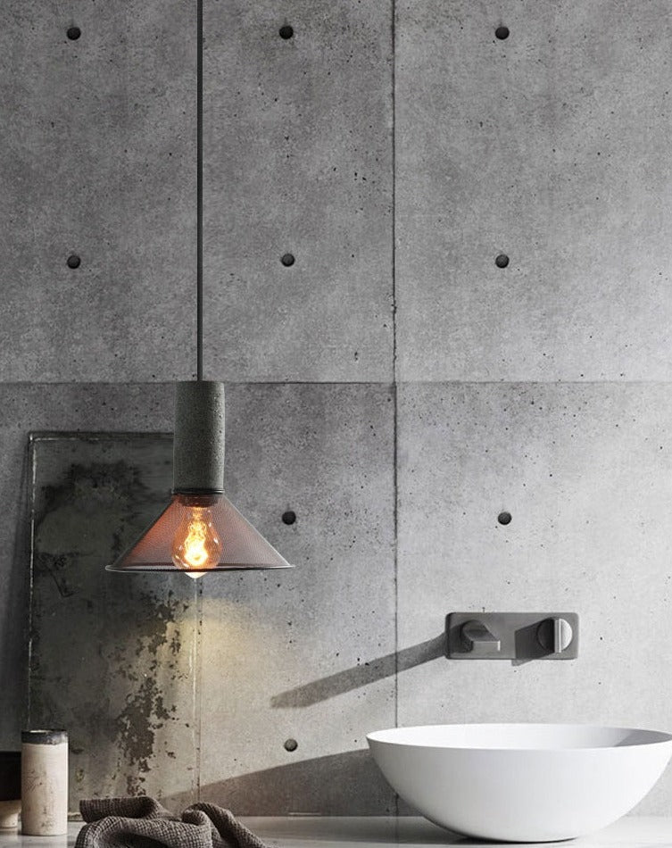 Industrial style metal pendant light 0991