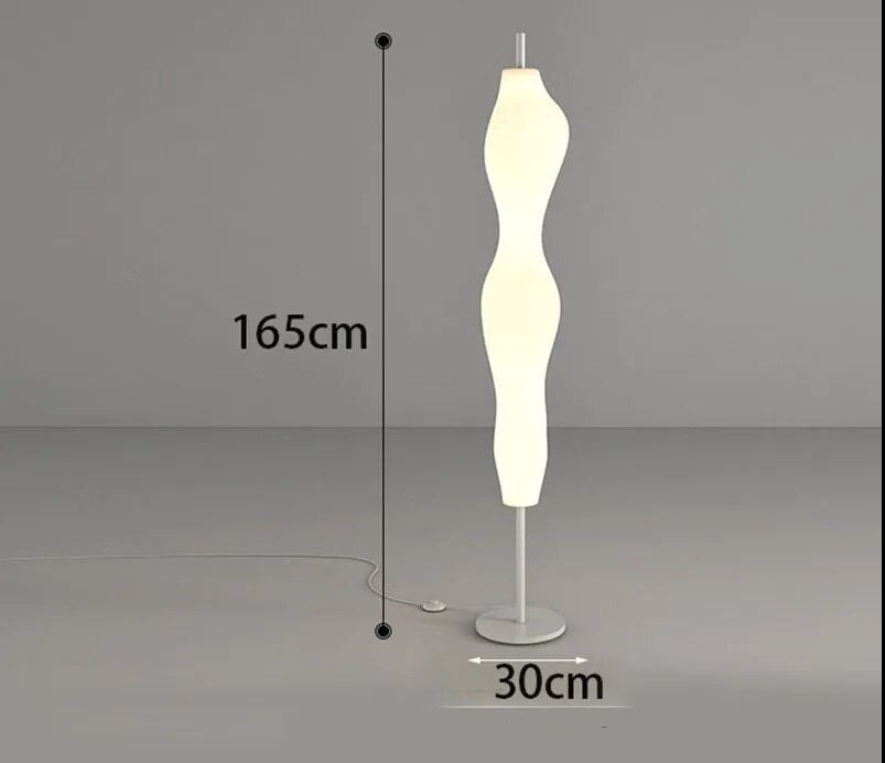 Lampadaire design form organique MIST