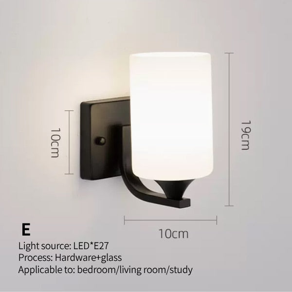 BASIKS metal wall light