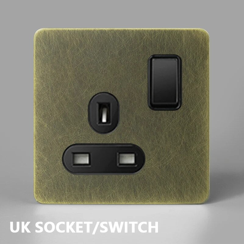 SPS12 stainless steel sockets and toggle switches