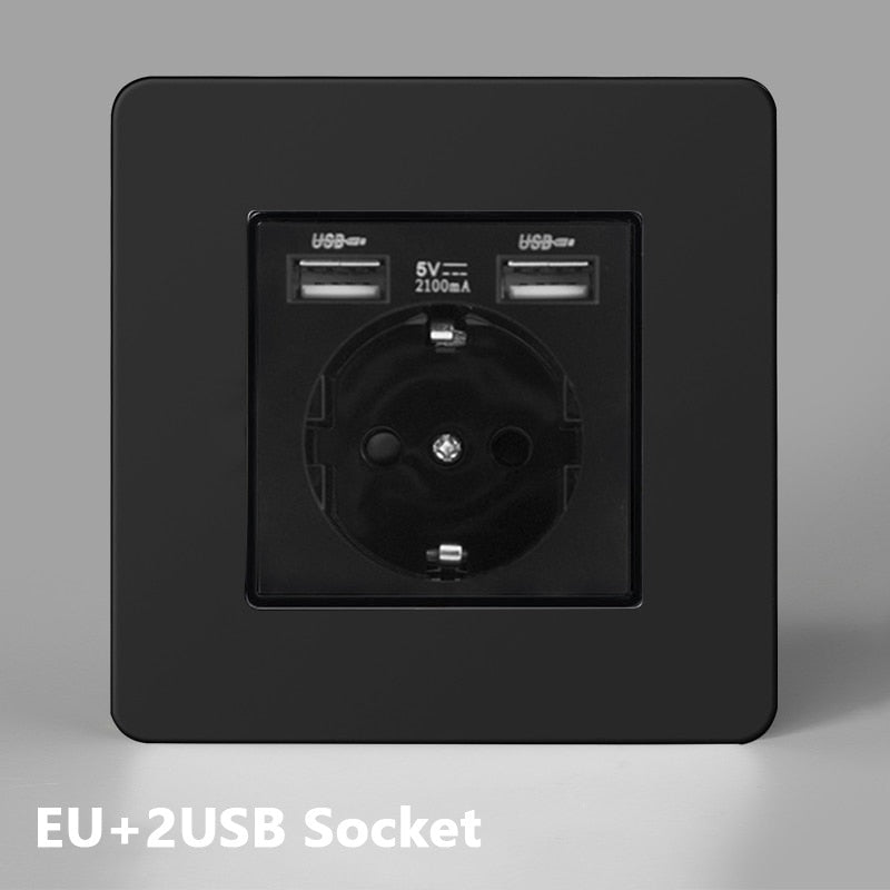 Sockets and switches in SS21 stainless steel