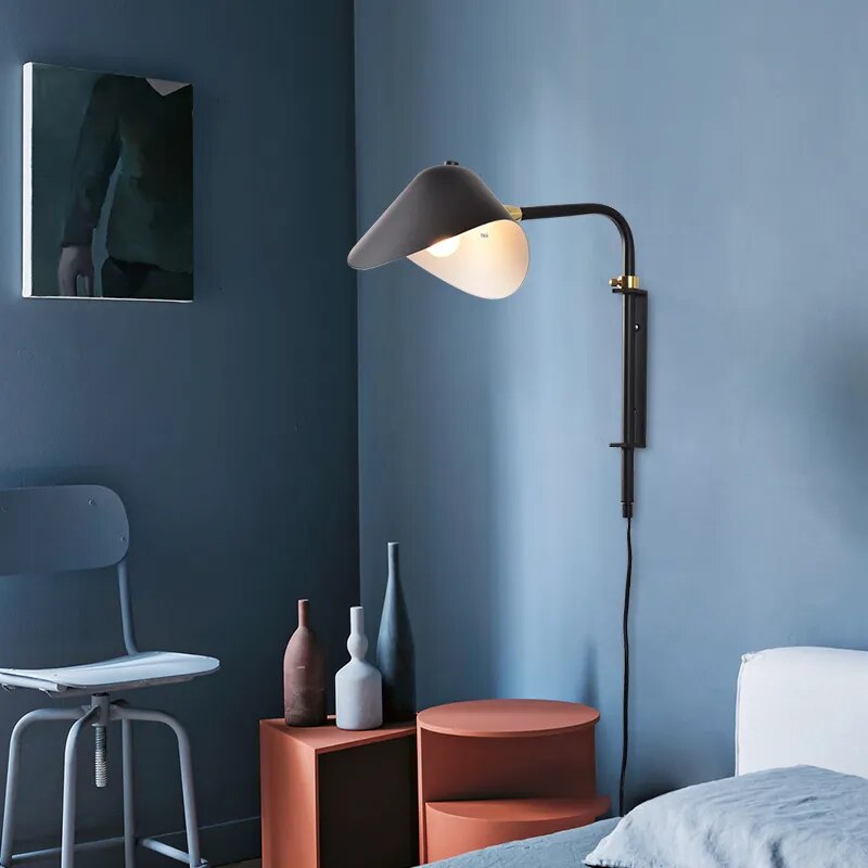 Applique murale rotative design en métal LISO
