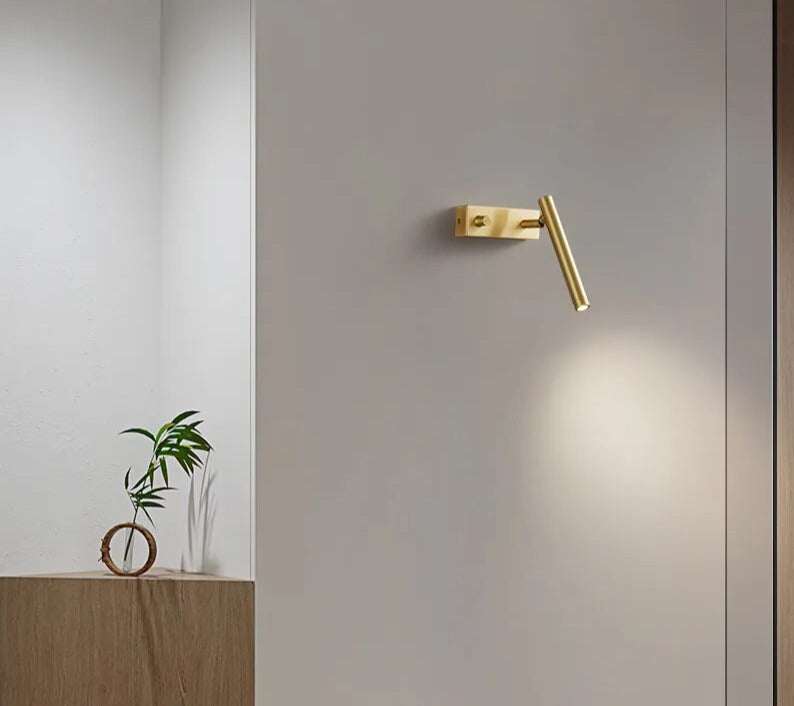 Applique murale rotative design LED en laiton VOHUN