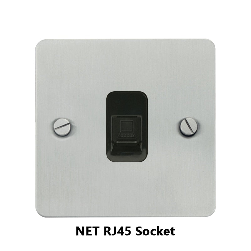 SFS10 stainless steel sockets and toggle switches
