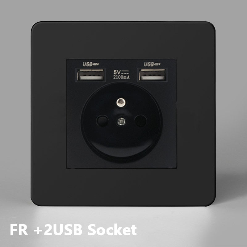 Sockets and switches in SS21 stainless steel