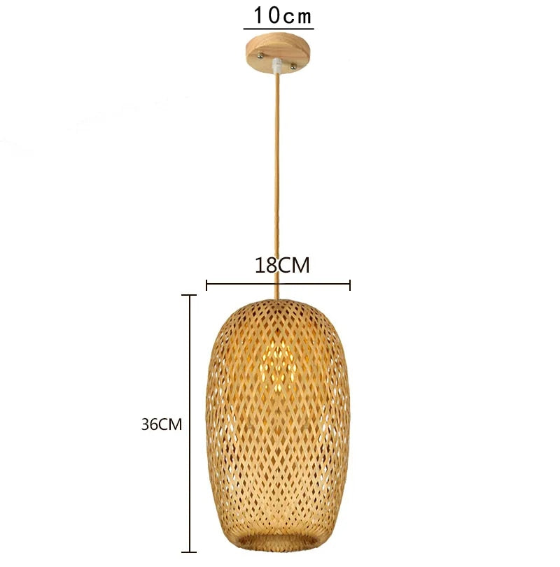 Suspension Wicker en Rotin naturel 3722