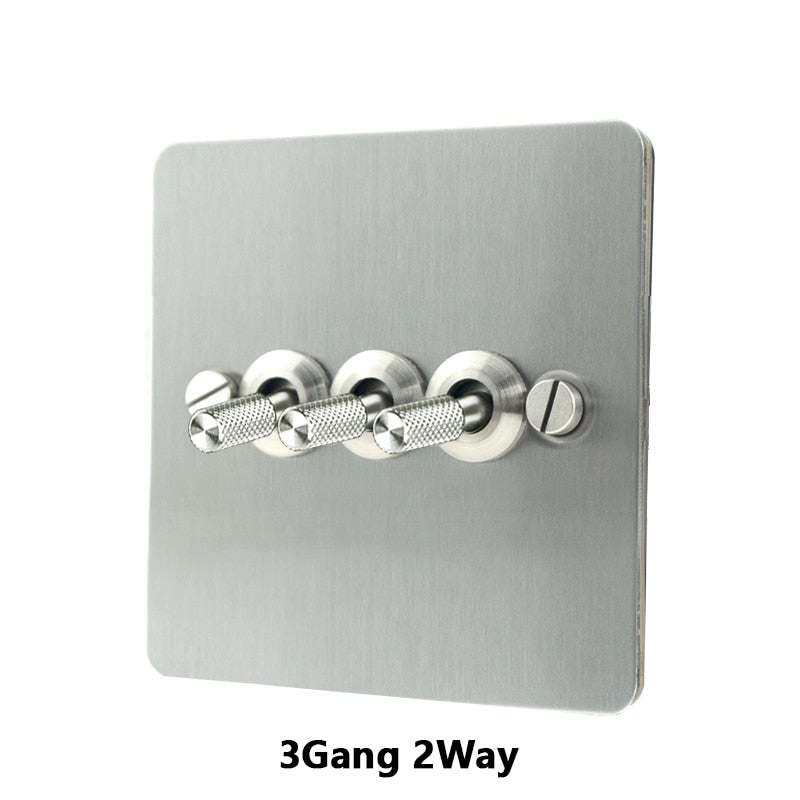 SFS10 stainless steel sockets and toggle switches