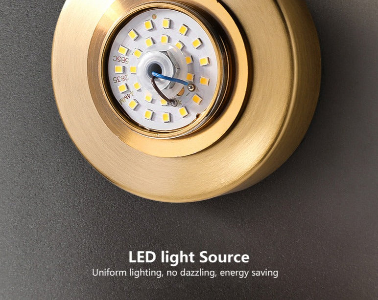 Aplique LED de diseño en vidrio PEBBLE