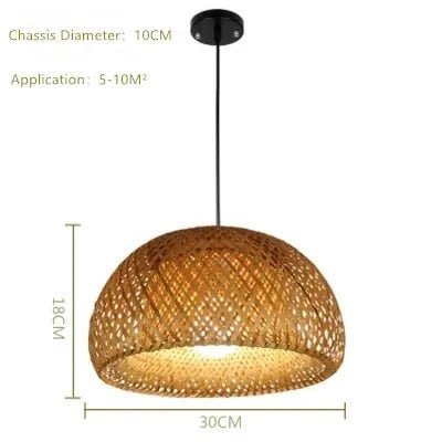 Suspension Wicker en Rotin naturel 3722