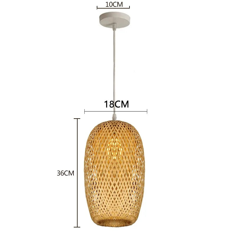 Suspension Wicker en Rotin naturel 3722