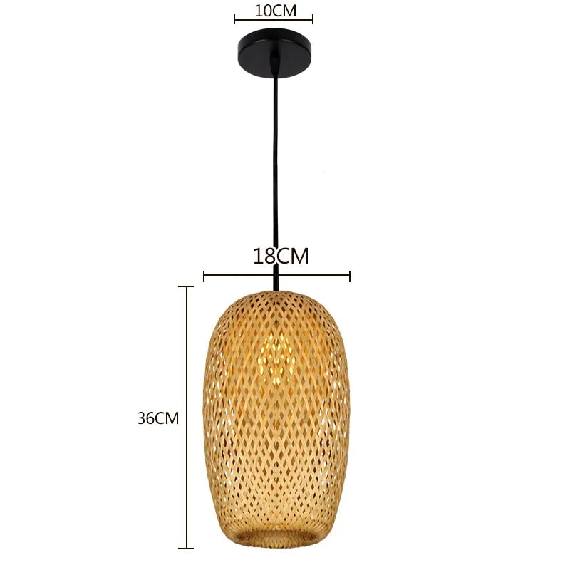 Suspension Wicker en Rotin naturel 3722