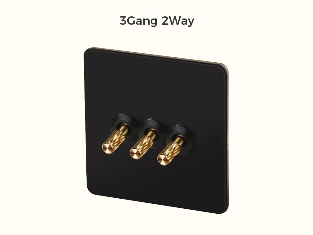 SFS12 stainless steel sockets and toggle switches