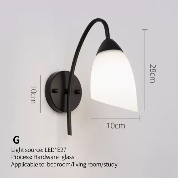 BASIKS metal wall light