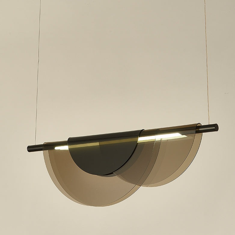 Lámpara colgante LED de diseño acrílico SMELTE
