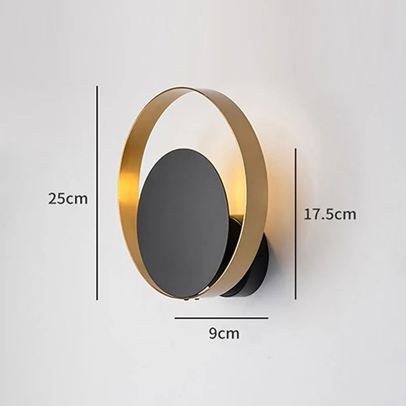 Small design LED metal wall light ALKKA