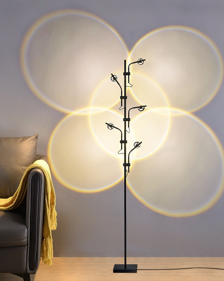 Lampadaire design moderne LED en métal MAYARA