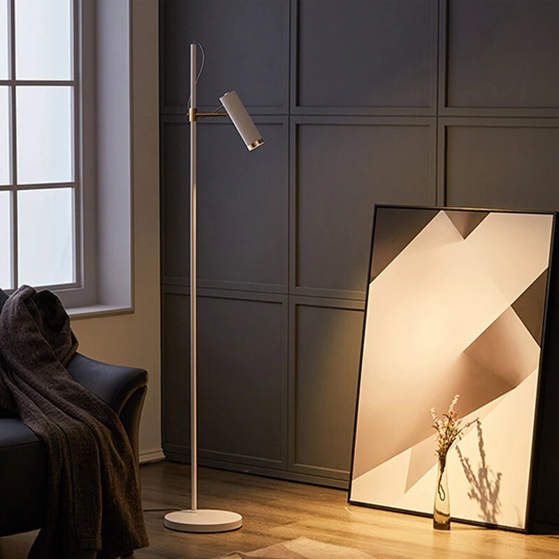 Lampadaire design minimaliste LED en métal VISION