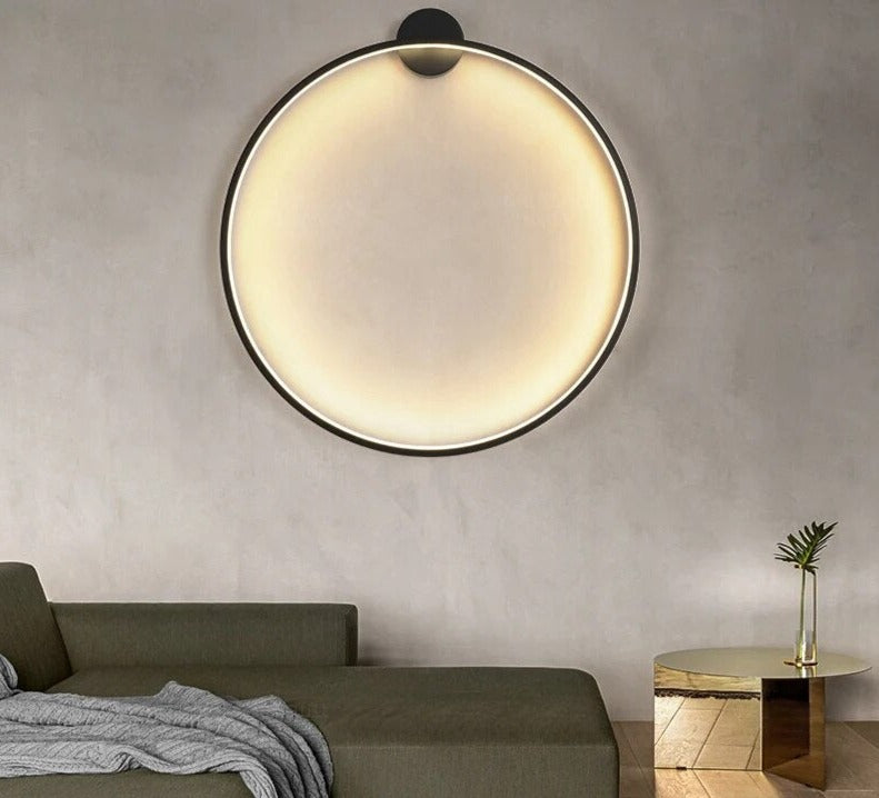 Applique murale ronde LED design minimaliste SQUILLO