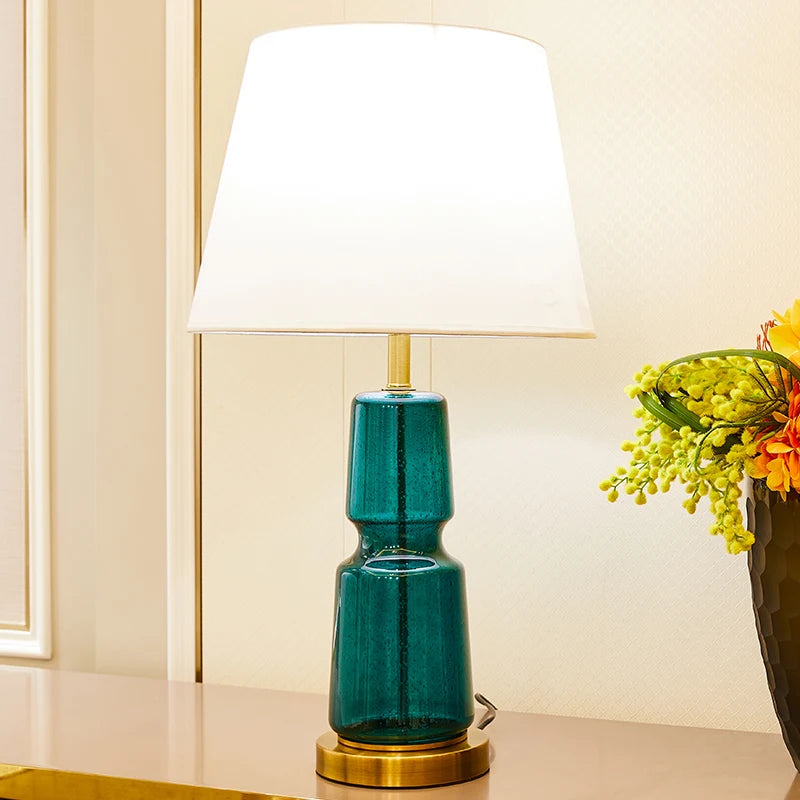 Lampe de table design en verre PERLUCID