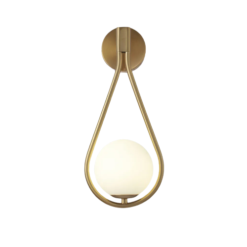 Applique murale design scandinave LED en métal PURE