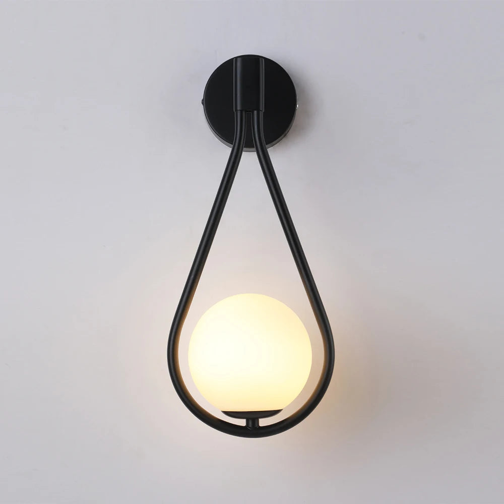 Applique murale design scandinave LED en métal PURE