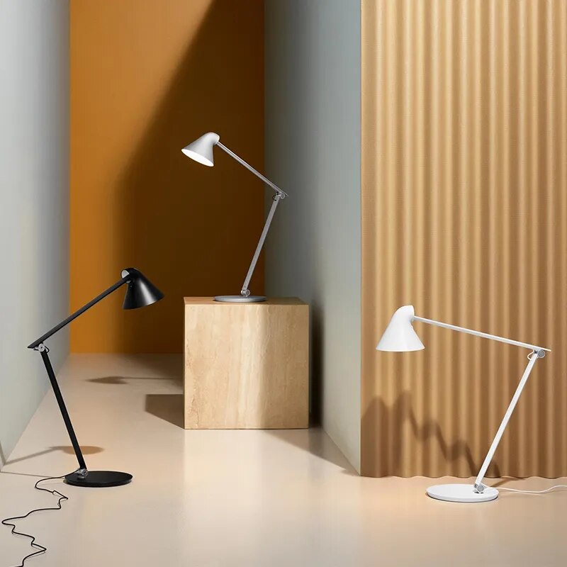 Lampe de bureau design rotative et réglable en métal SLICE