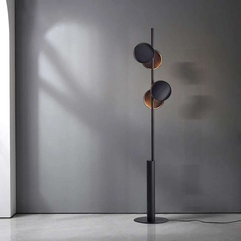 FINS designer metal LED floor lamp