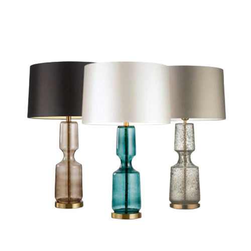 Lampe de table en verre design Perlucid