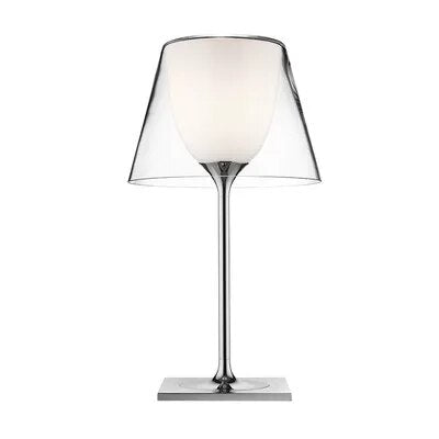 Lampe de table design transparente WHIP