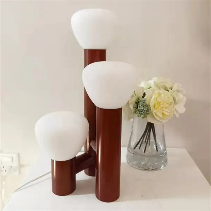 Lampe de table design 3 globes PILLAR