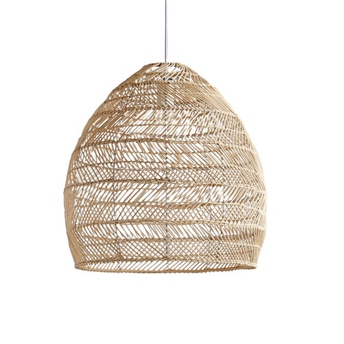 Rattan pendant light 3578